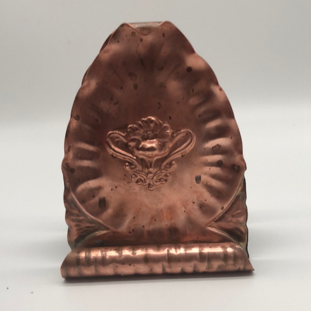 Copper napkin holder
